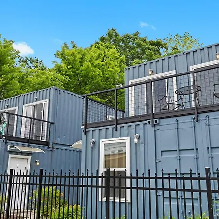 2-Storey Shipping Container Retreat